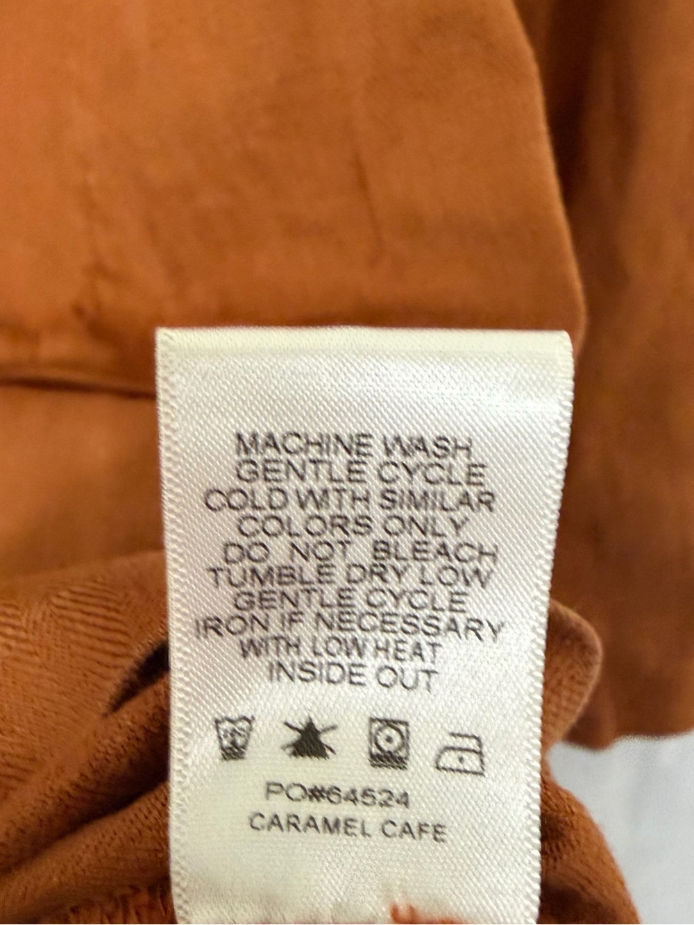 Evereve Linen Blend Blazer Women’s Small Caramel Tan Double Breasted w Pockets - Picture 11 of 11